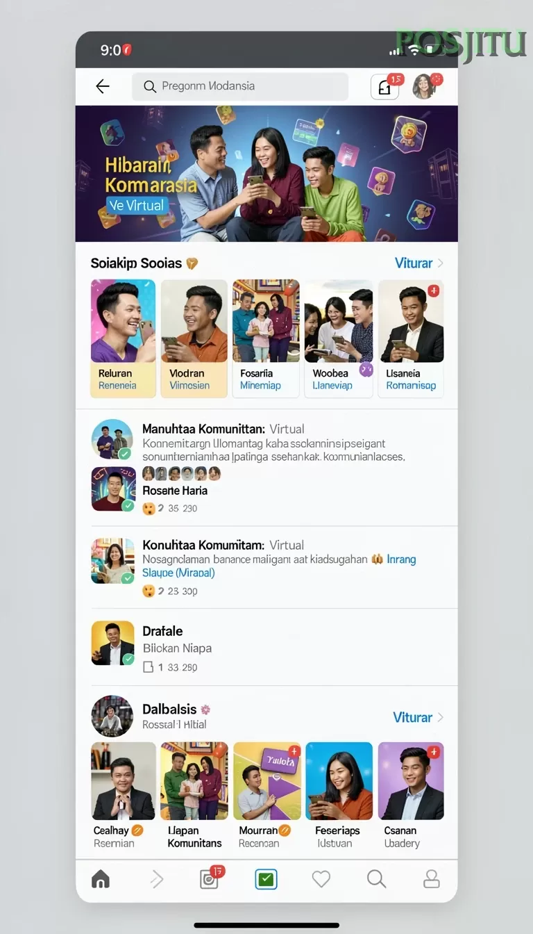 Cuplikan layar RPRR — halaman utama