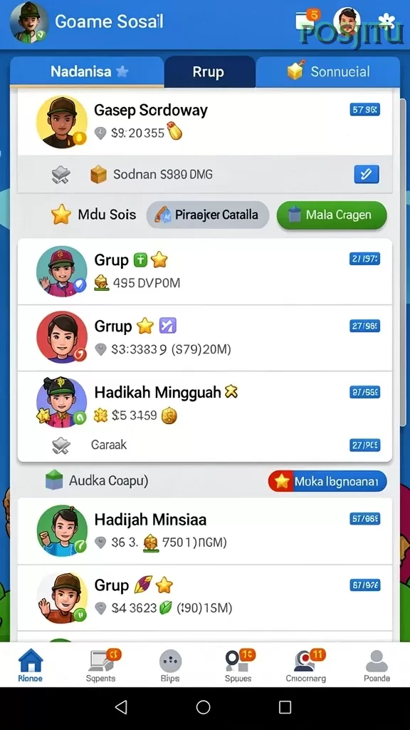 Cuplikan layar GOMU837 — pengaturan akun