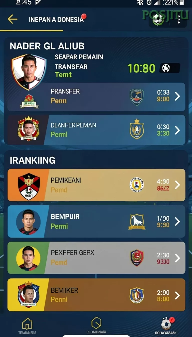 Cuplikan layar RPRR — pengaturan akun
